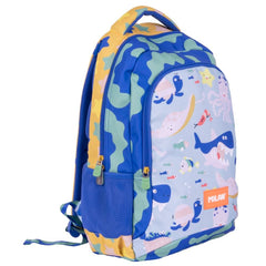 MOCHILA ESCOLAR 2 CREMALLERAS SERIE ESPECIAL BLUE ODYSSEY | MILAN DISEÑO