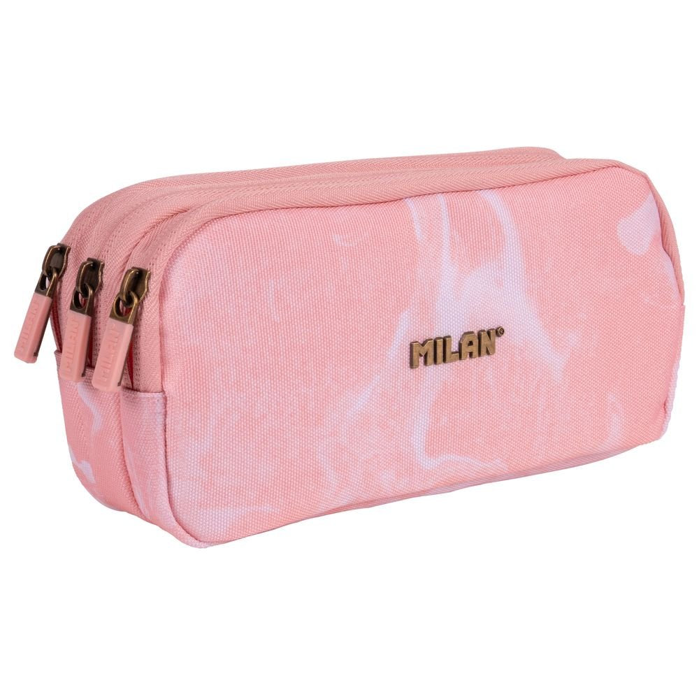 ESTUCHE 3 CREMALLERAS SERIE LAVA ROSA | MILAN DISEÑO