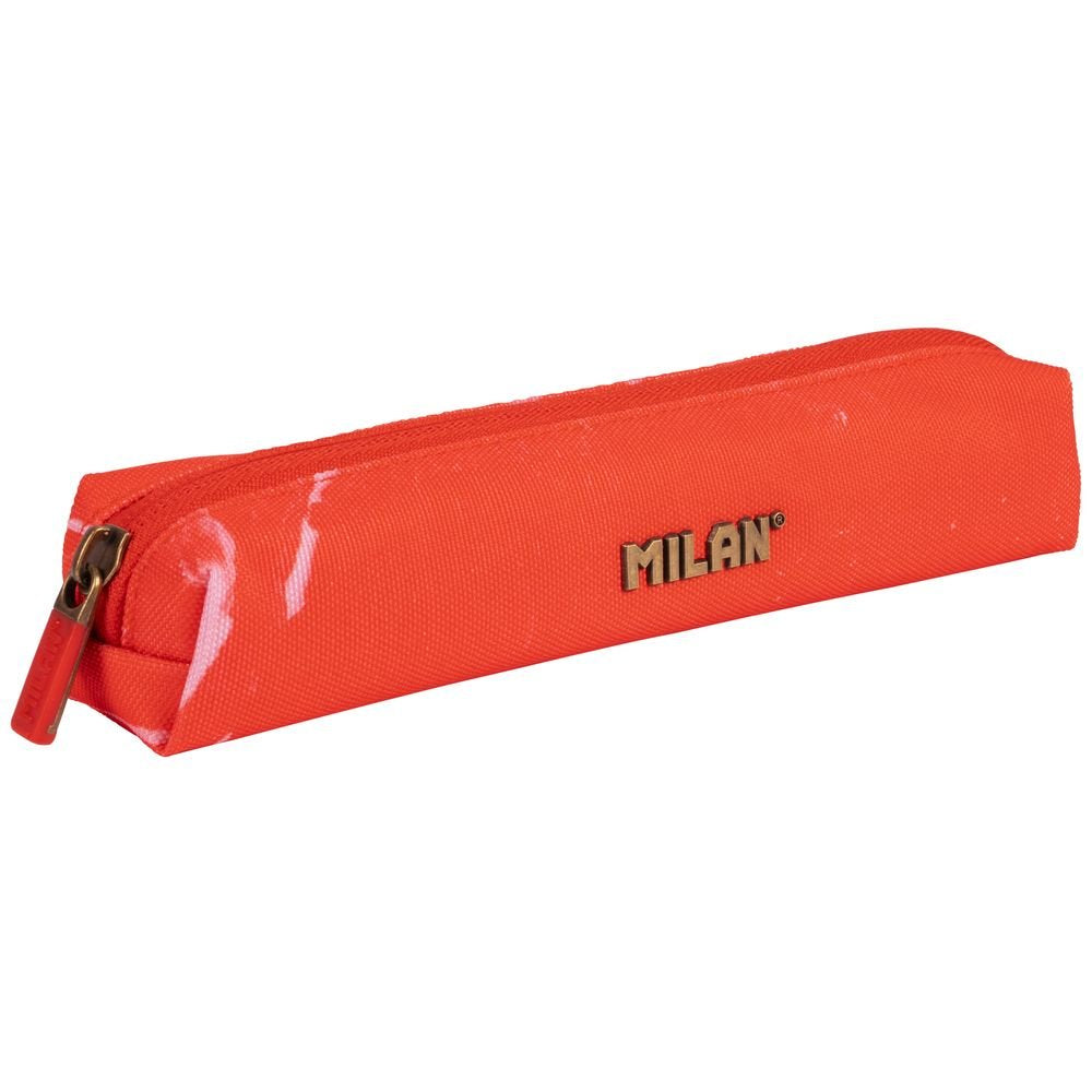 ESTUCHE MINI REDONDO SERIE LAVA ROJO | MILAN DISEÑO