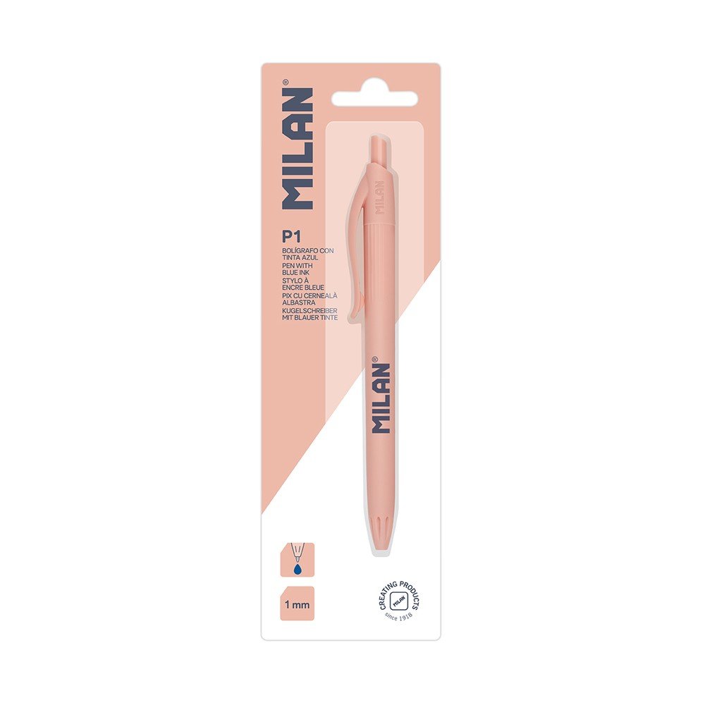 Bolígrafo P1 Tinta Azul 430 Since 1918 Rosa Milan Imagen principal del producto