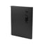 Cuaderno A4 Espiral Tapa Dura Rayado 80H 95GR Shadow Negro Milan Diseño