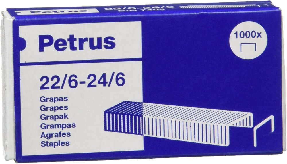 GRAPAS MOD 22/6 - 24/6 DE PETRUS | 25 UNIDADES | (PETRUS) Imagen principal del producto
