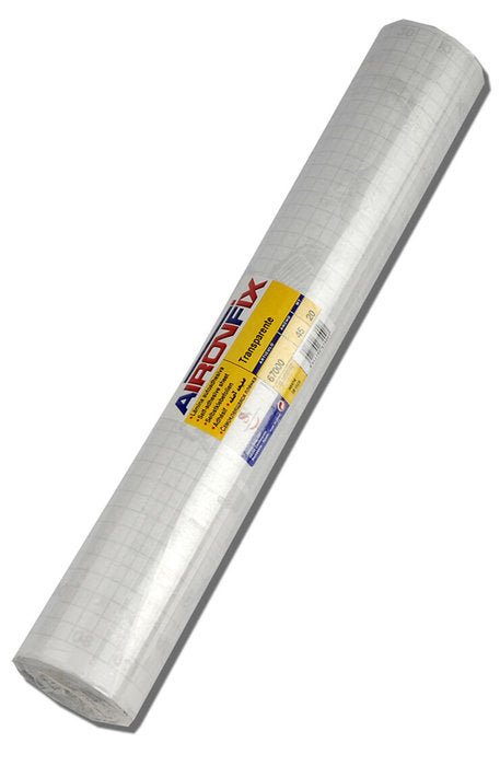 ROLLO AIRON FIX 0,45X20M TRANSPARENTE BRILLO | 1 UNIDADES | (SPANDE NORWICK, S,L,)