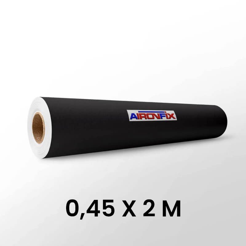 ROLLO AIRON FIX 0,45X2M BRILLO NEGRO | 1 UNIDADES | (SPANDE NORWICK, S,L,)