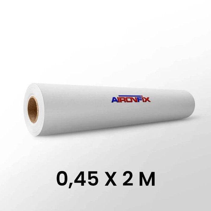 ROLLO AIRON FIX 0,45X2M BLANCO BRILLO | 1 UNIDADES | (SPANDE NORWICK, S,L,)