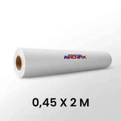 ROLLO AIRON FIX 0,45X2M BLANCO BRILLO | 1 UNIDADES | (SPANDE NORWICK, S,L,)