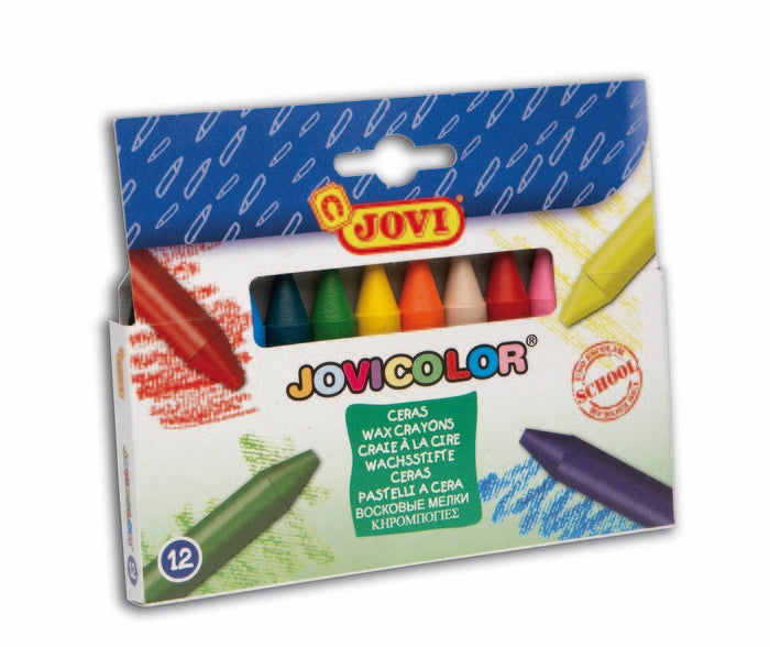 Estuche 12 ceras jovicolor cores Imagen principal del producto