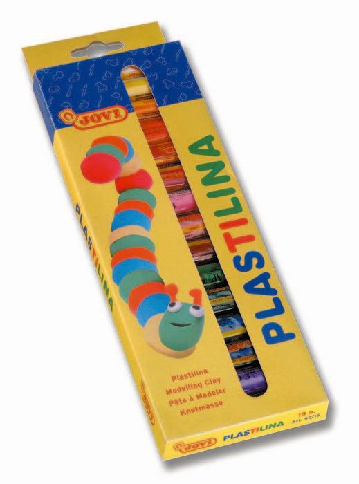 PLASTILINA JOVI 90 15 COLORES SURTIDOS | 1 UNIDADES | (JOVI)