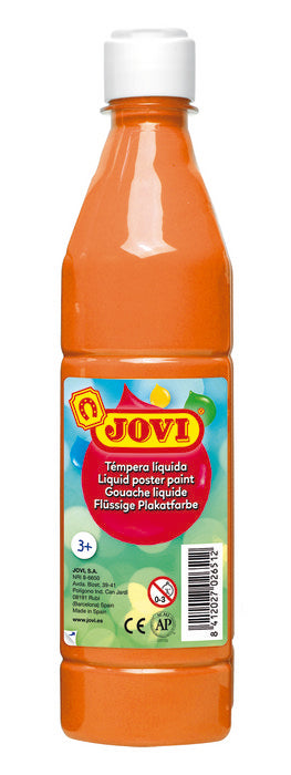 TEMPERA LIQUIDA JOVI 506 500CC NARANJA | 1 UNIDADES | (JOVI) Imagen principal del producto