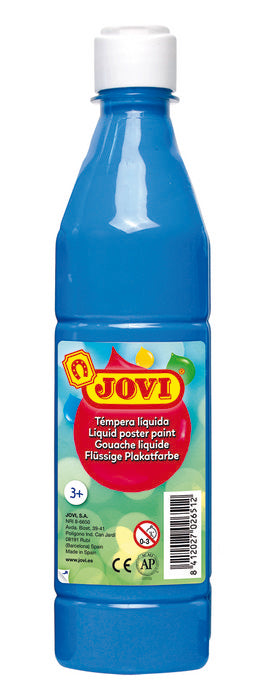 TEMPERA LIQUIDA JOVI 506 500CC AZUL CYAN | 1 UNIDADES | (JOVI) Imagen principal del producto
