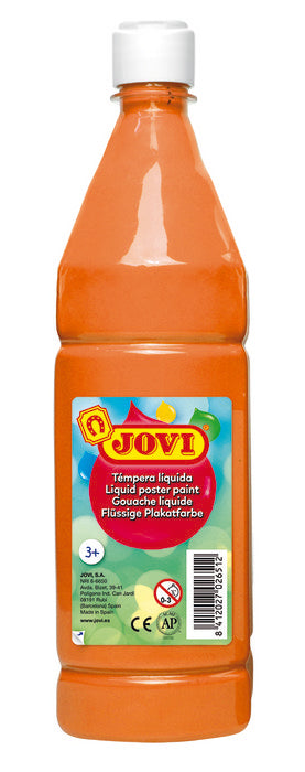 TEMPERA LIQUIDA JOVI 511 1000CC NARANJA | 1 UNIDADES | (JOVI) Imagen principal del producto