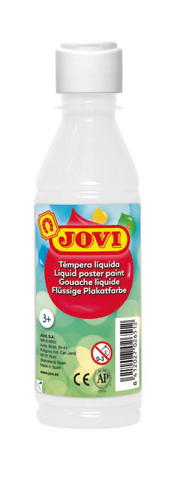 TEMPERA LIQUIDA JOVI 250 ML BLANCO | 1 UNIDADES | (JOVI) Imagen principal del producto
