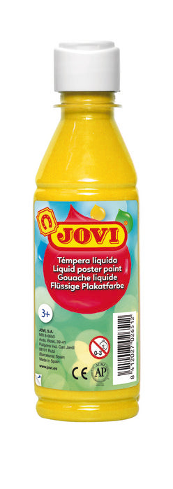 TEMPERA LIQUIDA JOVI 250 ML AMARILLO | 1 UNIDADES | (JOVI) Imagen principal del producto