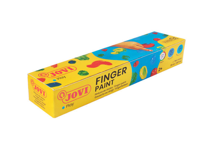 PINTURA DEDOS JOVI 540 35ML 5/C SURTIDOS | 6 UNIDADES | (JOVI) Imagen principal del producto