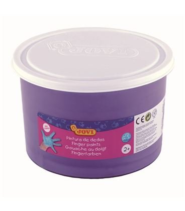 Pintura Dedos Violeta Jovi 500 ml - Tempera de Dedo