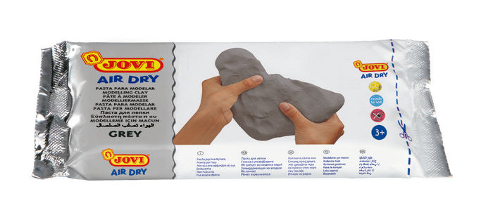 Pasta para modelar air dry clay jovi 250g gris Imagen principal del producto