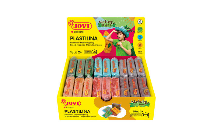 Plastilina Jovi 70 6 Colores Nature Imagen principal del producto