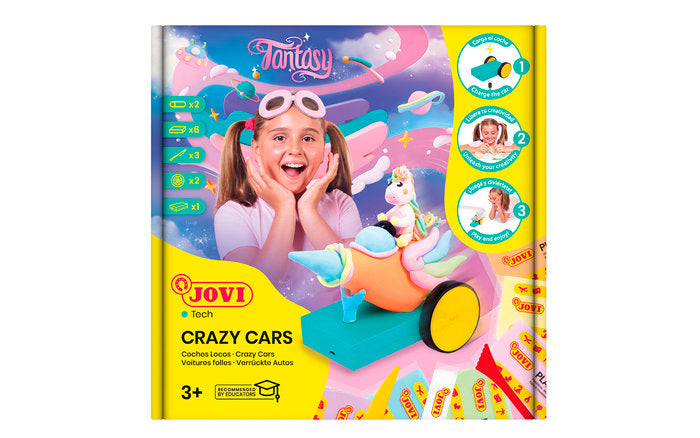 Kit Crazy Cars Fantasy Jovi Marca Set Modelaje Surtido
