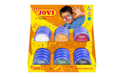 EXPOSITOR 24 MAQUILLAJE CREMA FACE PAINT 6 COLORES SURTIDOS | 24 UNIDADES | (JOVI)
