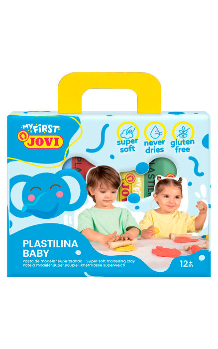 MALETIN JOVI MY FIRST PLASTILINA 4 UNI COLORES SURTIDOS | 1 UNIDADES | (JOVI) Imagen principal del producto