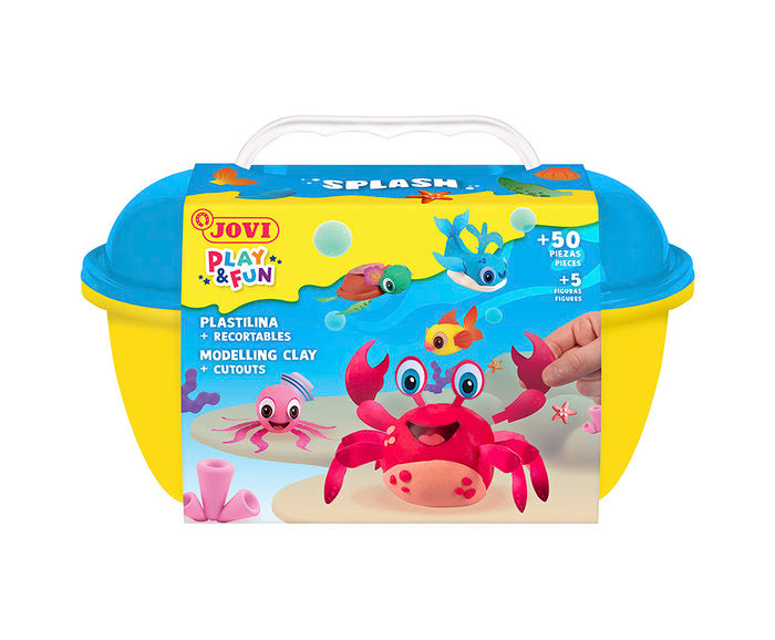 COFRE PLASTILINA JOVI PLAY&FUN SPLASH | 1 UNIDADES | (JOVI) Imagen principal del producto