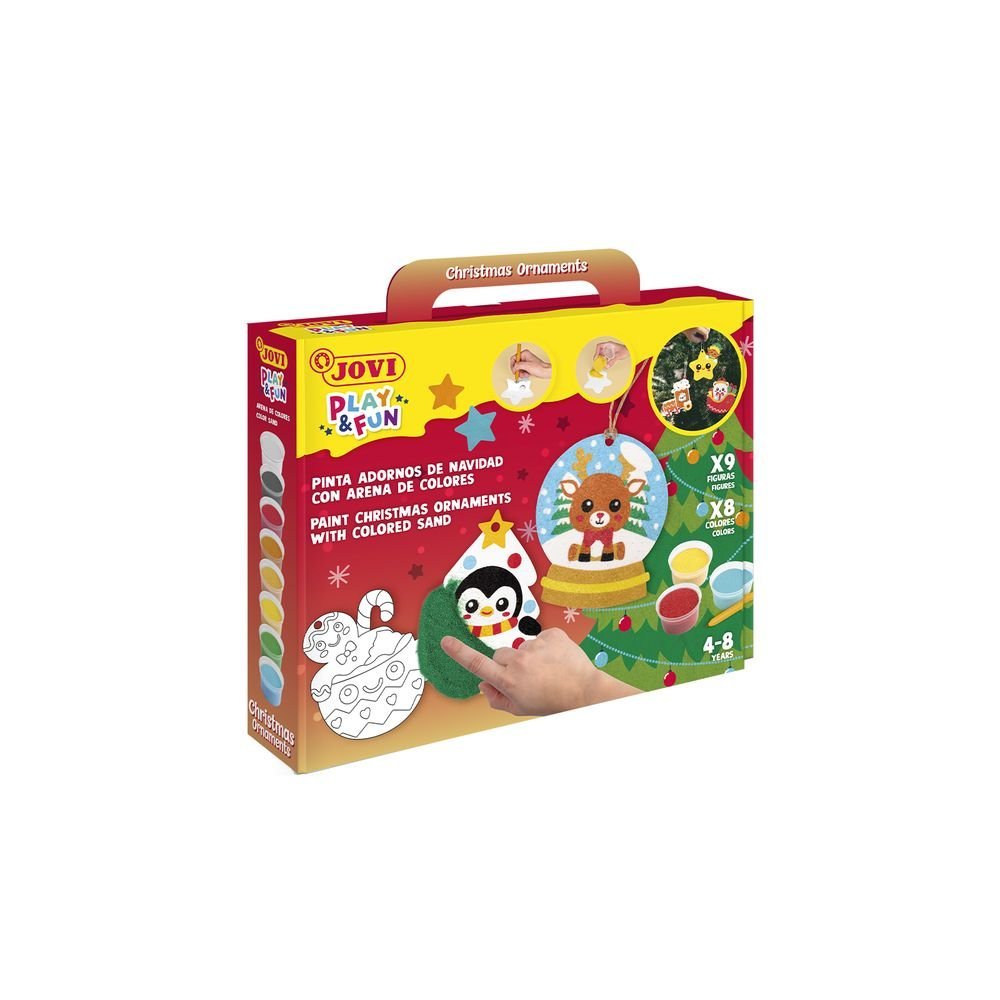 Kit Jovi Play&fun Pinta con Arena Navidad