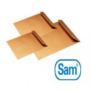 SOBRE KRAFT BOLSA K6 4º PROLONGADO 184X261 AUT C/250 | 1 UNIDADES | (SAM TALLERES MANIPULACION)