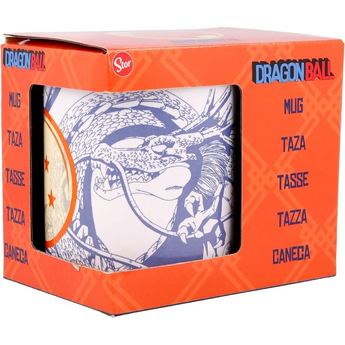 TAZA CERAMICA 325 ML EN CAJA REGALO DRAGON BALL | STOR | 1 UNIDAD | 8412497004010 Imagen principal del producto