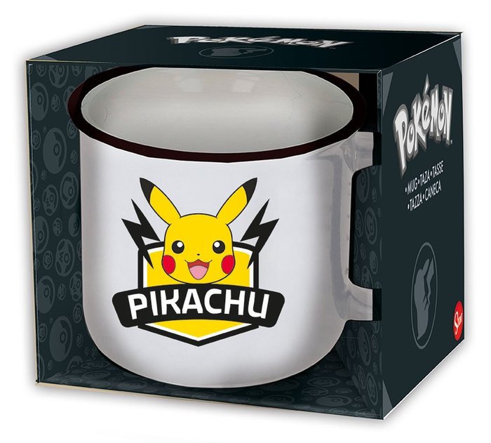 TAZA CERAMICA 400ML + CAJA REGALO PIKACHU YOUNG ADULT | STOR Imagen principal del producto