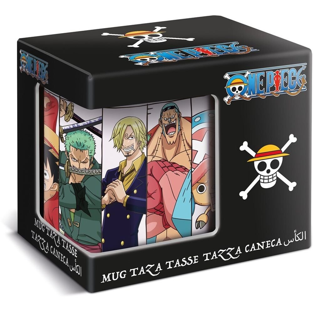 Taza Cerámica 325 ML con Caja One Piece Crew Battle STOR