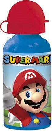 BOTELLA ALUMINIO PEQUEÑA 400 ML SUPER MARIO | STOR | 1 UNIDAD | 8412497214341