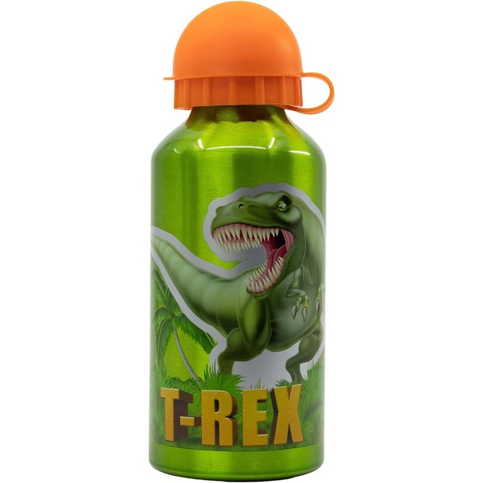 BOTELLA ALUMINIO PEQUEÑA 400 ML DINOSAUR | STOR | 1 UNIDAD | 8412497262342