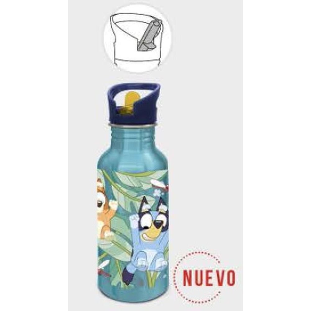 BOTELLA ALUMINIO NEVADA SIPPER 545 ML BLUEY | STOR | 1 UNIDAD | 8412497606252