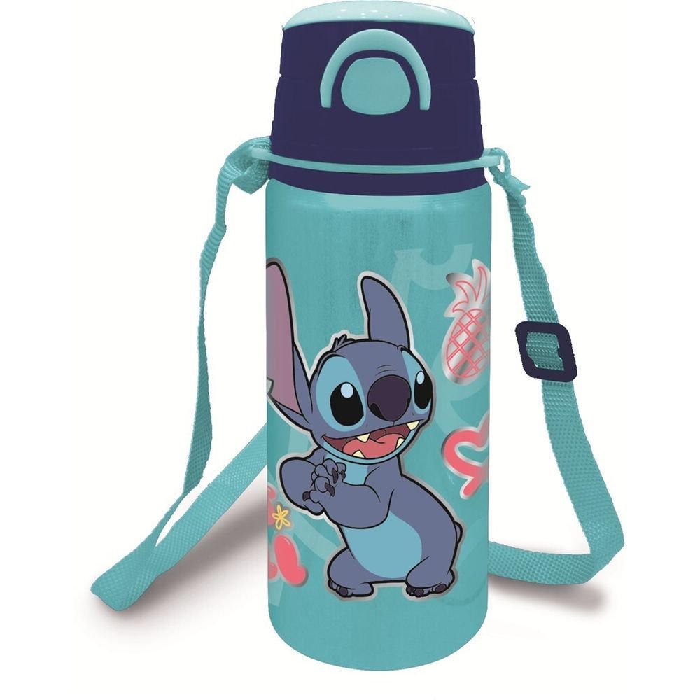 BOTELLA DE ALUMINIO CON CORREA 730 ML STITCH DRAWING | STOR | 1 UNIDAD | 8412497750580