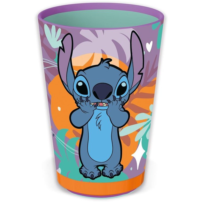 VASO ANTIVUELCO PP 470 ML STITCH ALOHA | STOR | 1 UNIDAD | 8412497750795 Imagen principal del producto