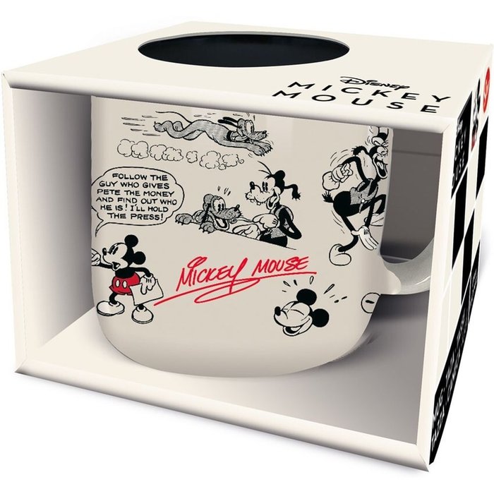 TAZA CERAMICA DESAYUNO 400 ML MICKEY MOUSE VINTAGE | STOR | 1 UNIDAD | 8412497755745