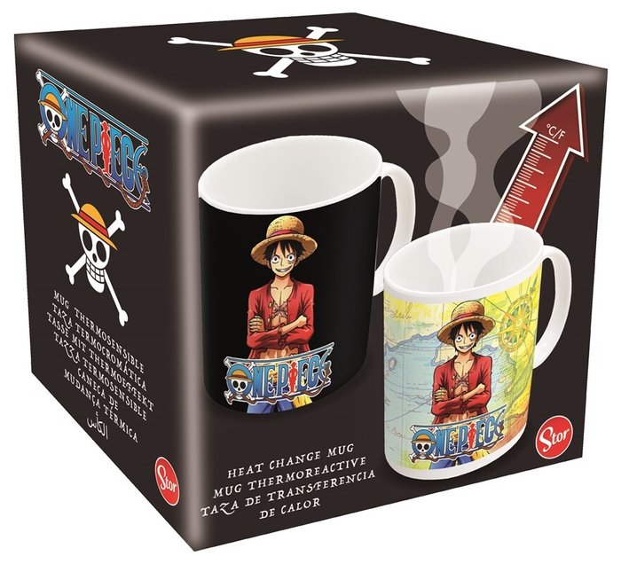 TAZA TERMICA EN CAJA DE REGALO 325 ML ONE PIECE | STOR | 1 UNIDAD | 8412497787432
