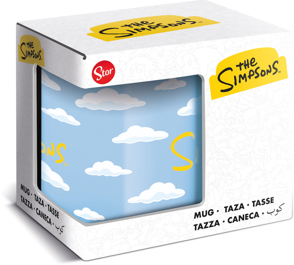 TAZA CERAMICA 325 ML EN CAJA REGALO SIMPSONS HOMER | STOR | 1 UNIDAD | 8412497875795