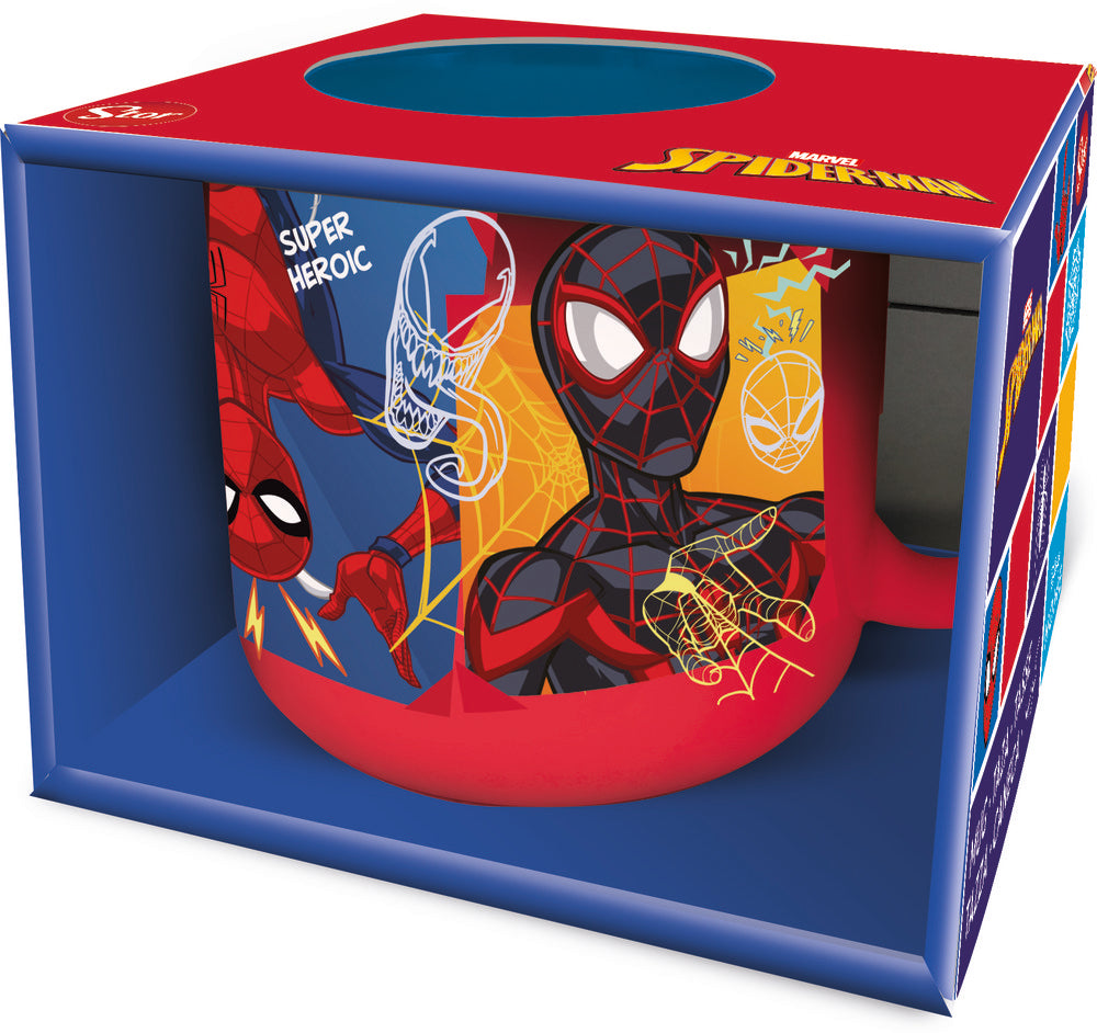 TAZA DE CERAMICA FULL DECO 355 ML EN CAJA REGALO SPIDERMAN | STOR | 1 UNIDAD | 8412497880270