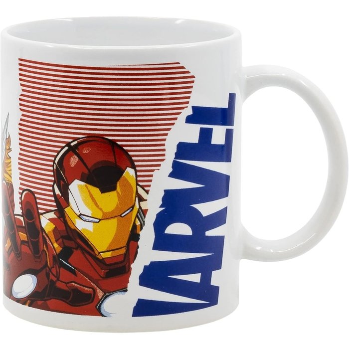 TAZA CERAMICA 325 ML, EN CAJA REGALO AVENGERS COMIC HEROES | STOR | 1 UNIDAD | 8412497880645 Imagen principal del producto