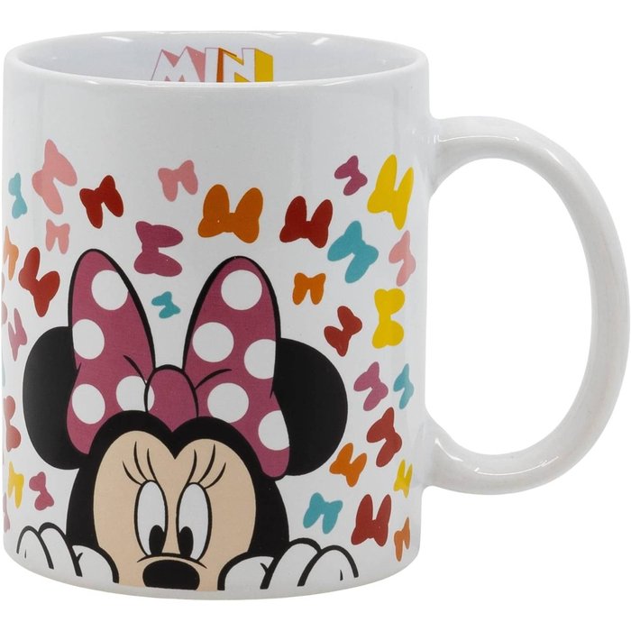 TAZA CERAMICA 325 ML EN CAJA REGALO MINNIE SO EDGY BOWS | STOR | 1 UNIDAD | 8412497881048 Imagen principal del producto