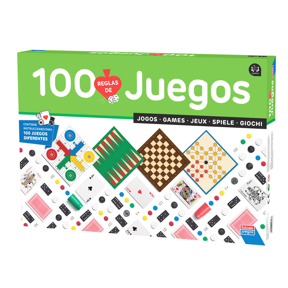 Juego de Mesa 100 Juegos Reunidos Falomir S.A Imagen principal del producto