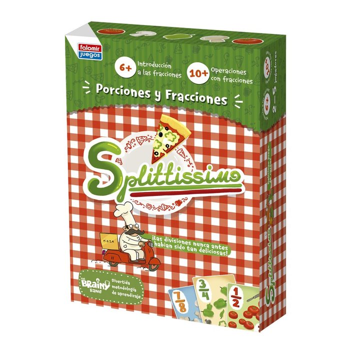 JUEGO DE MESA SPLITTISSIMO | JUGUETES FALOMIR S,A | 1 UNIDAD | 8412553300124