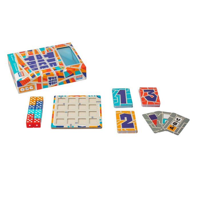 JUEGO DE MESA TIC DICE TOWN | JUGUETES FALOMIR S,A | 1 UNIDAD | 8412553325660