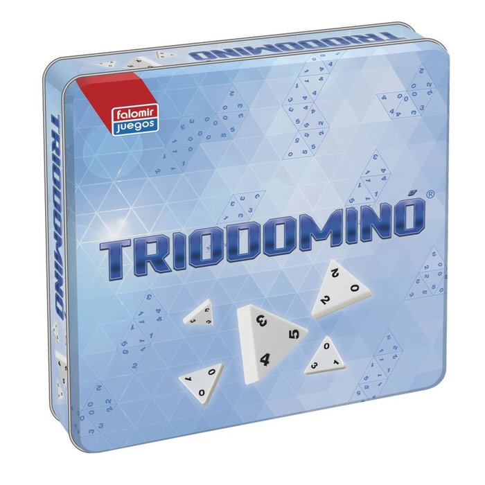 Juego de Mesa Triodomino Caja de Lata Juguetes Falomir