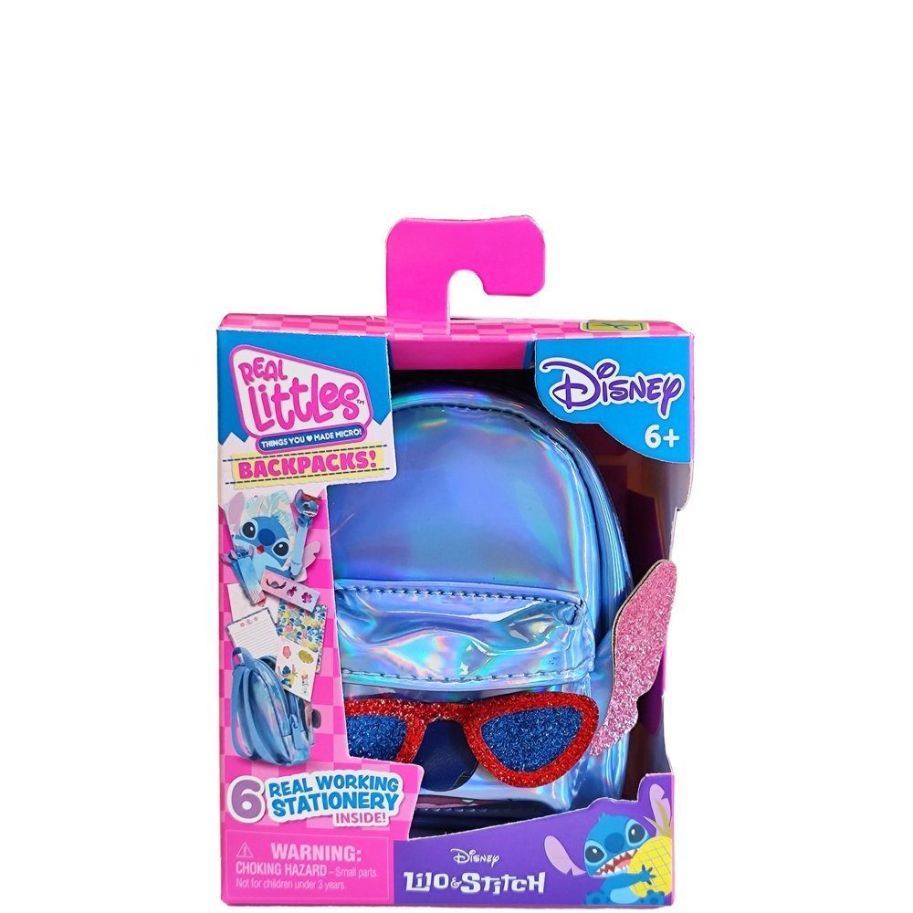 Mochilas Disney Stitch Real Littles CEFA Real Littles