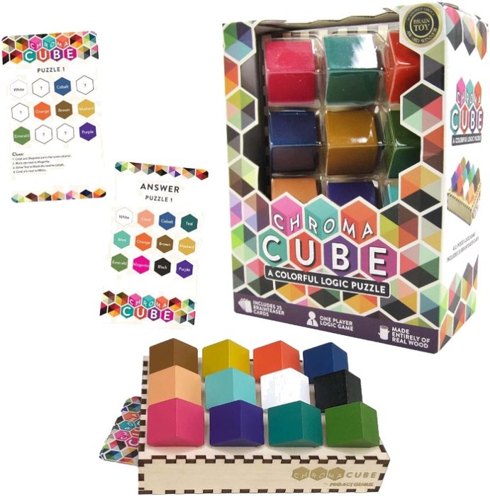 Juego de Lógica y Deducción Chroma Cube CEFA Toys