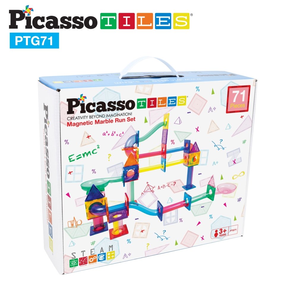 CIRCUITO DE CANICAS MAGNETICO 71 PIEZAS PICASSO TILES | CEFA TOYS | 1 UNIDAD | 8412562020150