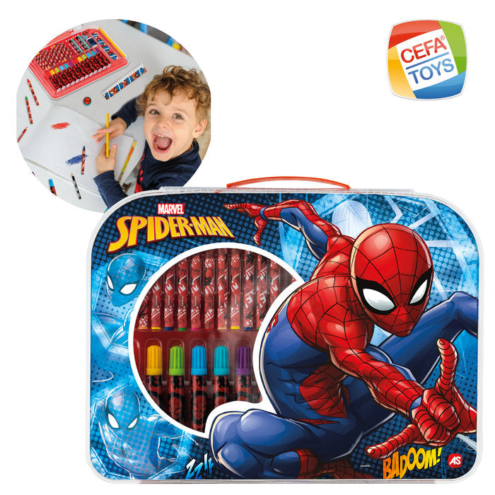 Set Actividades Artísticas Spiderman CEFA TOYS