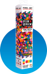SET 1500 PIEZAS COLOR SURTIDO GAMA MEDIA PIX BRIX PIXEL ART | CEFA TOYS | 1 UNIDAD | 8412562570129